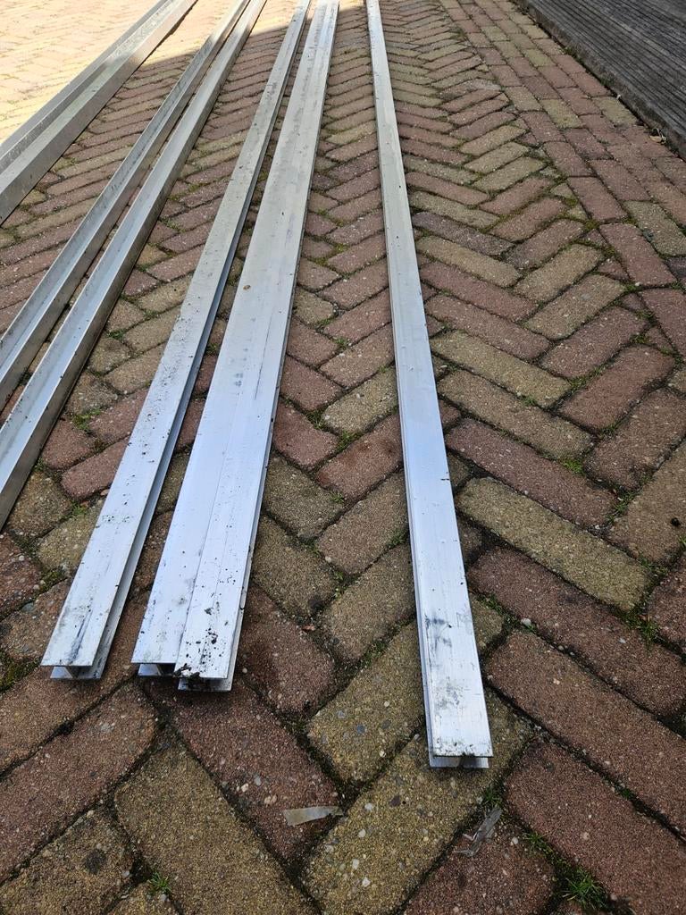 Aluminium profielen H profiel. 6 meter Nieuw!!, Ophalen, Nieuw, Aluminium
