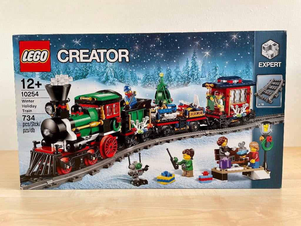 Lego Creator Expert 10254 winter Holiday train Nieuw!, Nieuw, Ophalen of Verzenden, Compleet, Lego