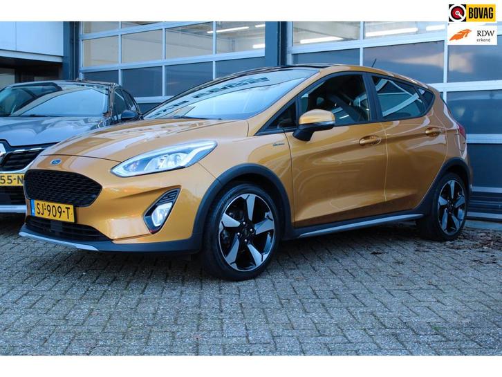 Ford Fiesta 1.0 EcoBoost Active First Edition/pano, Auto's, Ford, Bedrijf, Te koop, Fiësta, ABS, Adaptive Cruise Control, Airbags