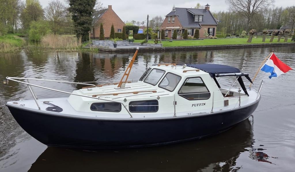 Lm 23 kajuitboot 'puffin', Ophalen, 10 tot 30 pk, Gebruikt, Binnenboordmotor