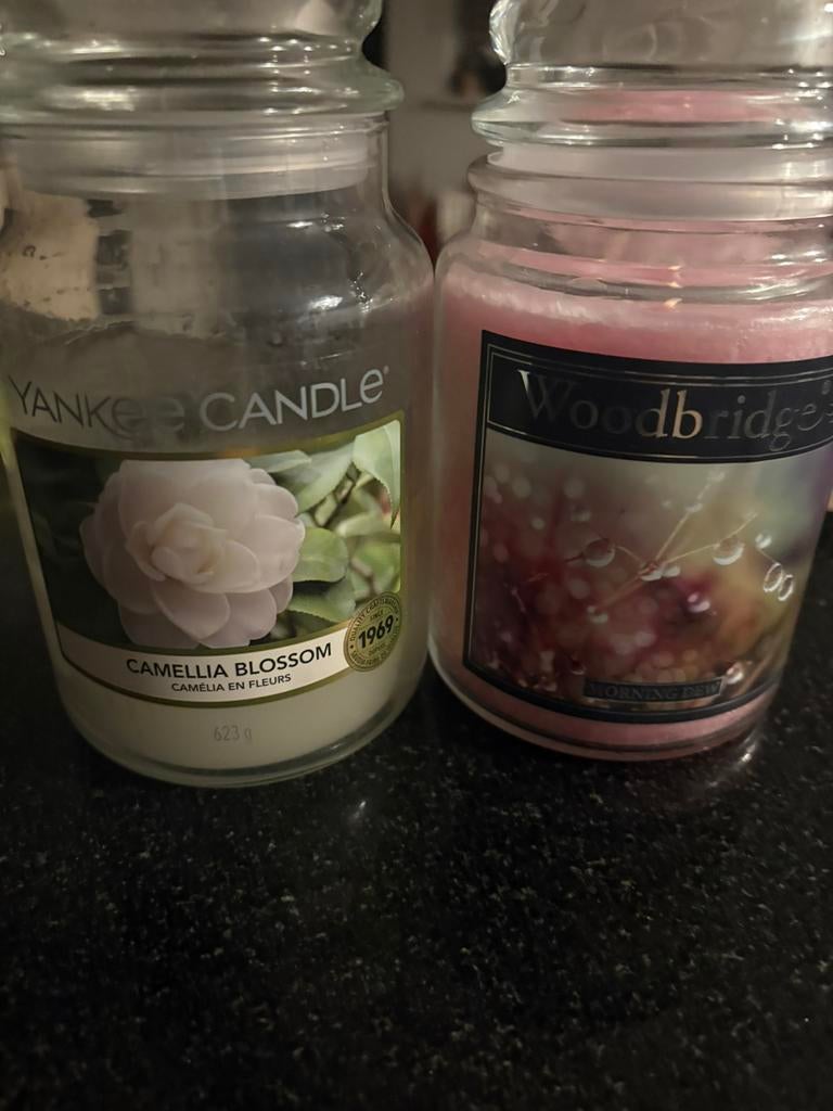 Woodbridge geurkaars Morning Dew, Ophalen, Nieuw, Overige materialen, Minder dan 25 cm