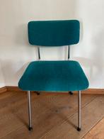 Gispen 1231 Stoel - Vintage Design in Petrolblauw, Huis en Inrichting, Gebruikt, Overige kleuren, Ophalen of Verzenden, Eén