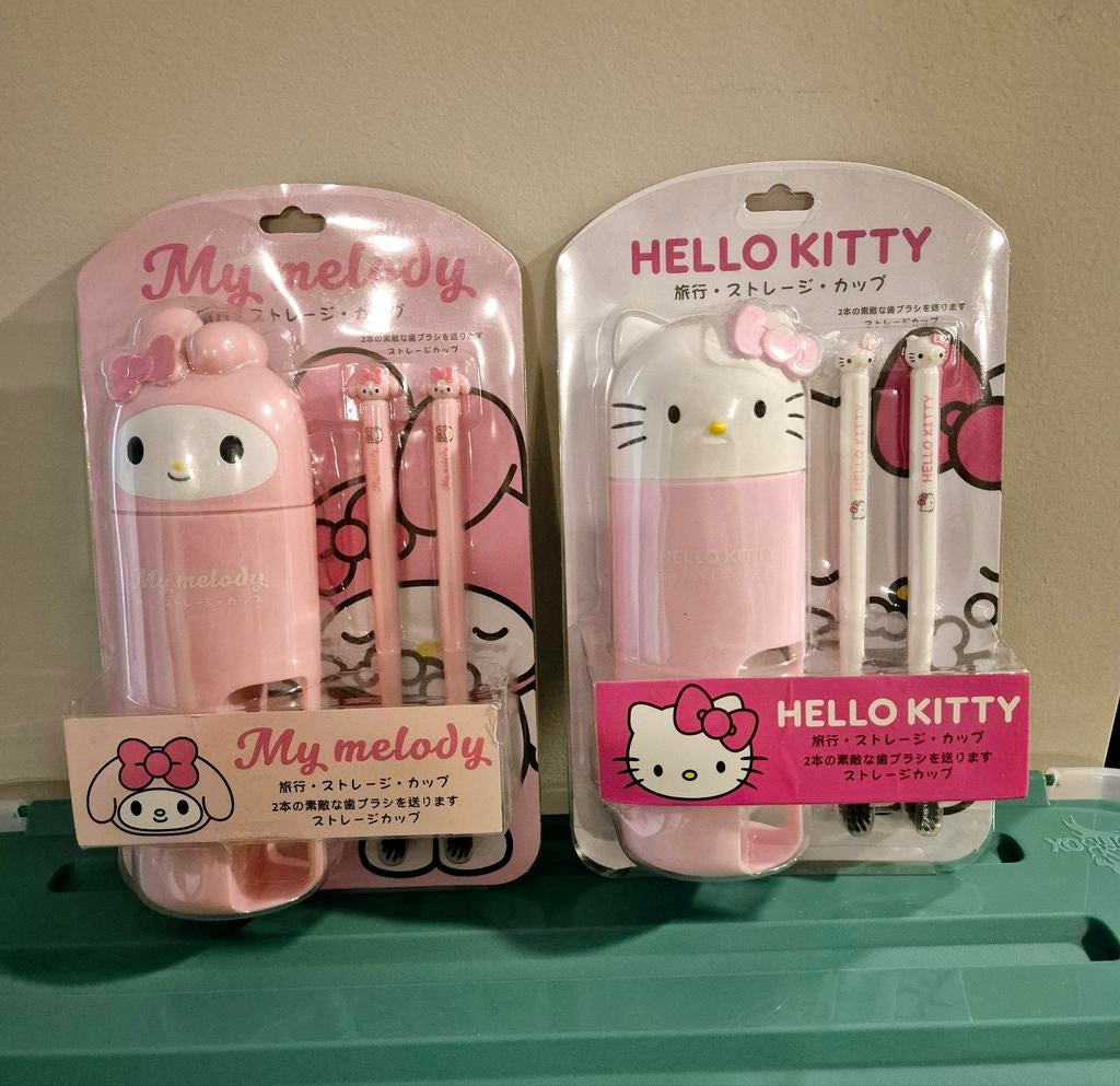 Sanrio tandenborstels/badmuts Hello Kitty, Melody, Ophalen of Verzenden, Nieuw
