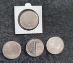 4x Zilveren 10 gulden munt 1994-1995-1996-1997, Ophalen, Koningin Beatrix, Zilver, Losse munt