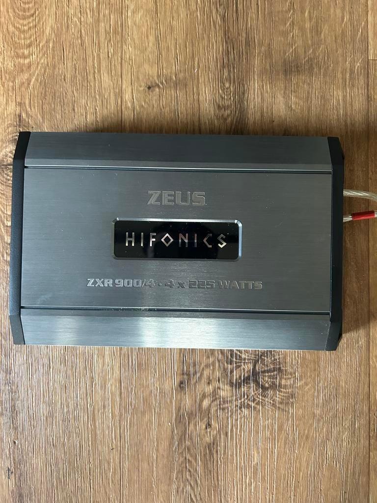 Hifonics ZXR900/4 Versterker - 4x225W Krachtig Geluid, Audio, Tv en Foto, Versterkers en Receivers, Gebruikt, Overige systemen