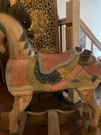 Antiek Balinees houten hobbelpaard, Antiek en Kunst, Ophalen