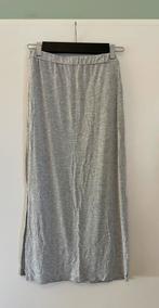 Grijze lange rok met split, Ophalen of Verzenden, Zo goed als nieuw, Grijs, Onder de knie