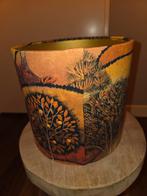 Oranje Lampenkap met Boommotief, Bruin, Vintage, Nieuw, Ophalen of Verzenden