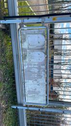 Industriele metalen schuifpoort., Ophalen, Gebruikt, 110 cm of meer, 100 cm of meer