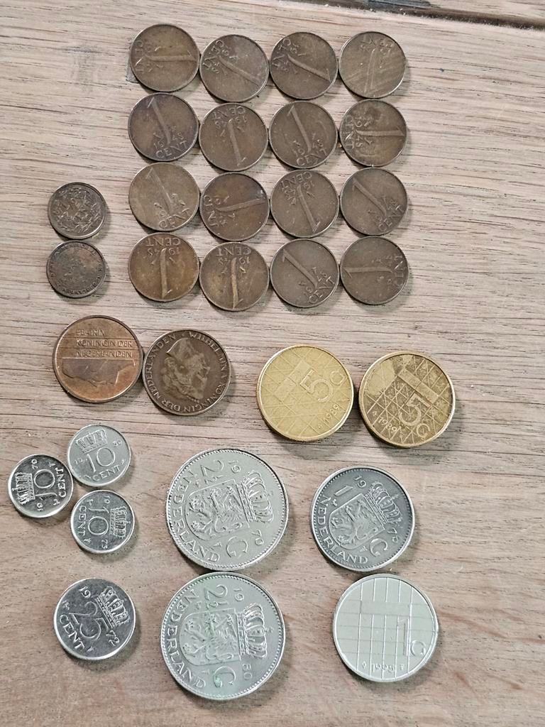 Diverse oude Nederlandse munten - verzameling, Ophalen of Verzenden, Koningin Juliana