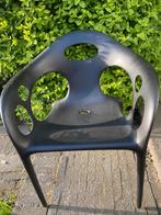 tuinstoelen / moroso kunststof-armleuningstoel / stapelstoel, Tuin en Terras, Tuinstoelen, Ophalen, Zo goed als nieuw, Kunststof