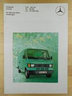 Mercedes Brochure 1984 207 209 210 307 309 310 407 409 D 410, Zo goed als nieuw, Mercedes-Benz, Mercedes, Ophalen of Verzenden