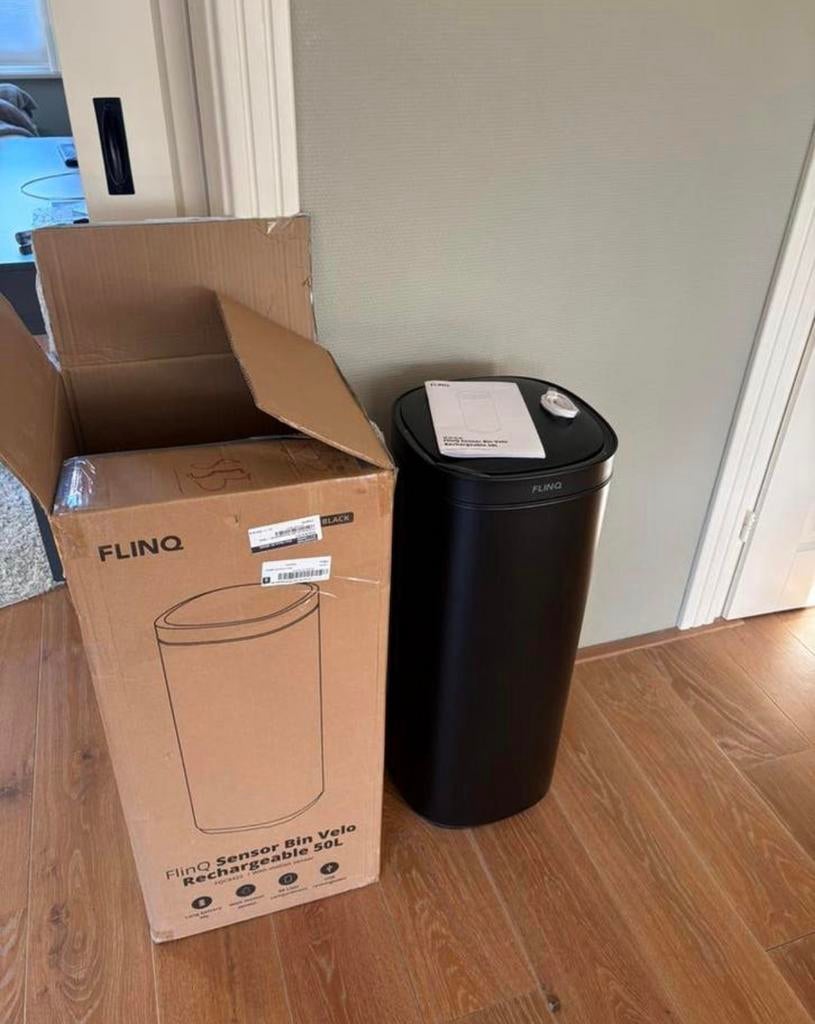 FlinQ Velo Prullenbak 50 liter, !, !, 40 liter of meer, Ophalen of Verzenden