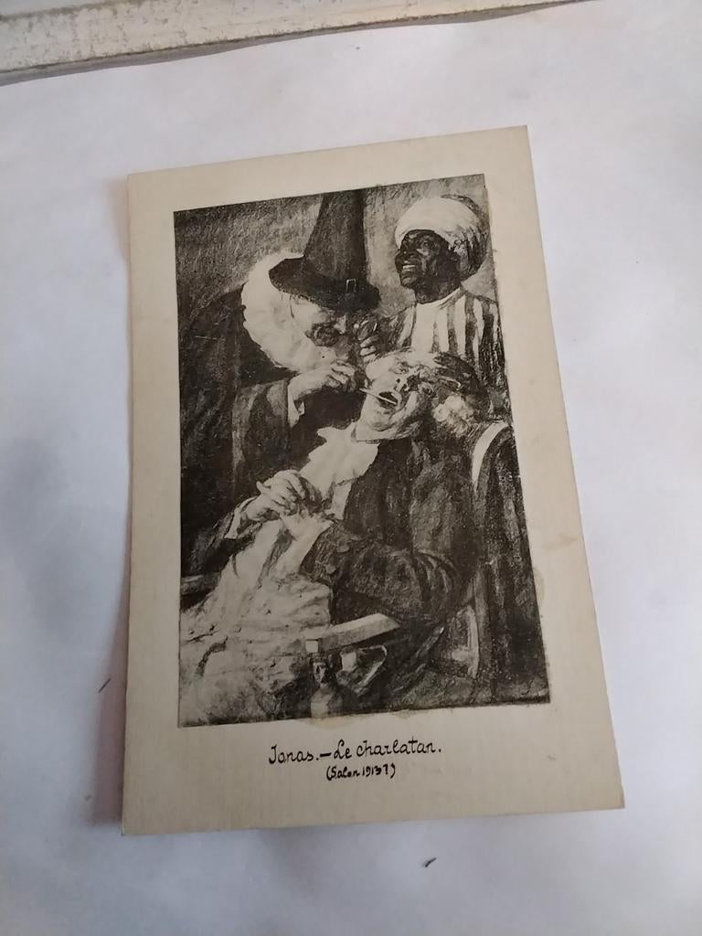 JONAS - LE CHARLATAN. 1913, Ophalen of Verzenden, Voor 1920, Overige thema's