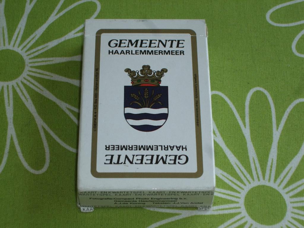 Gemeente Haarlemmermeer kwartet - Lions international *, Ophalen of Verzenden, Zo goed als nieuw, Kwartet(ten)