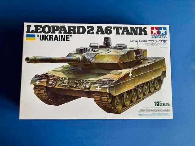 Tamiya	25207	Leopard 2 A6 Tank "Ukraine"	1/35	sealed, Tank, Verzenden, 1:32 tot 1:50, Nieuw