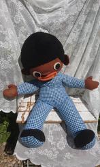 Retro lappenpop getint/ Vintage kinderspeelgoed jaren 80, Ophalen of Verzenden, Gebruikt, Pop