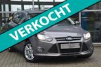 Ford Focus Wagon 1.0 EcoBoost Edition Plus Airco Nav. Pdc Cd, Euro 5, Gebruikt, Zwart, Bruin