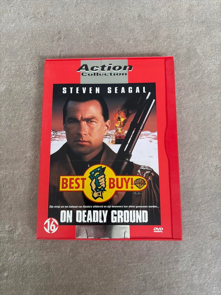 Steven Seagal - On Deadly Ground DVD, Cd's en Dvd's, Dvd's | Actie, Vanaf 16 jaar, Ophalen of Verzenden, Gebruikt, Actie