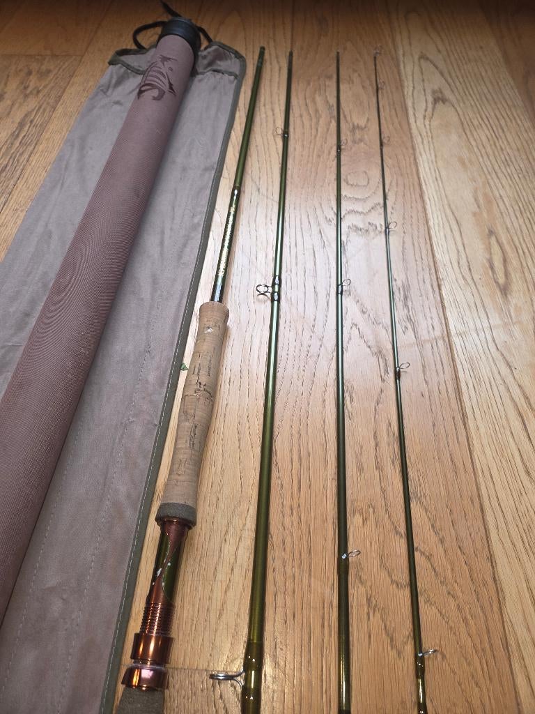 G loomis Nativerun 10ft#8, Verzenden, Zo goed als nieuw, Werphengel