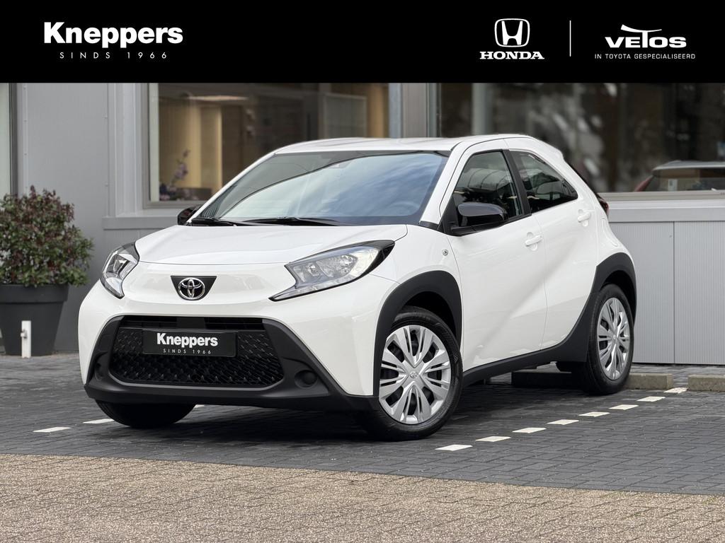 Toyota Aygo X 1.0 VVT-i Play Apple/Android, Cruise control,, Auto's, Toyota, 12 maanden, Stof, Gebruikt, 920 kg