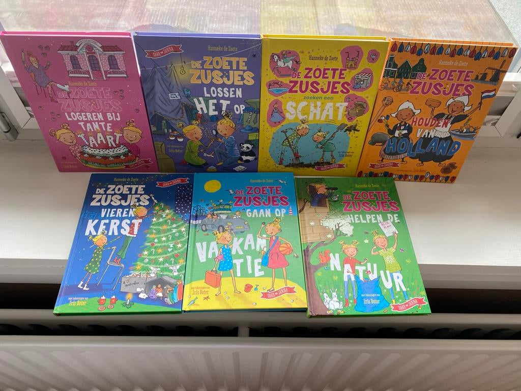 Zeven boeken van De Zoete Zusjes, Ophalen of Verzenden, Zo goed als nieuw, Fictie algemeen