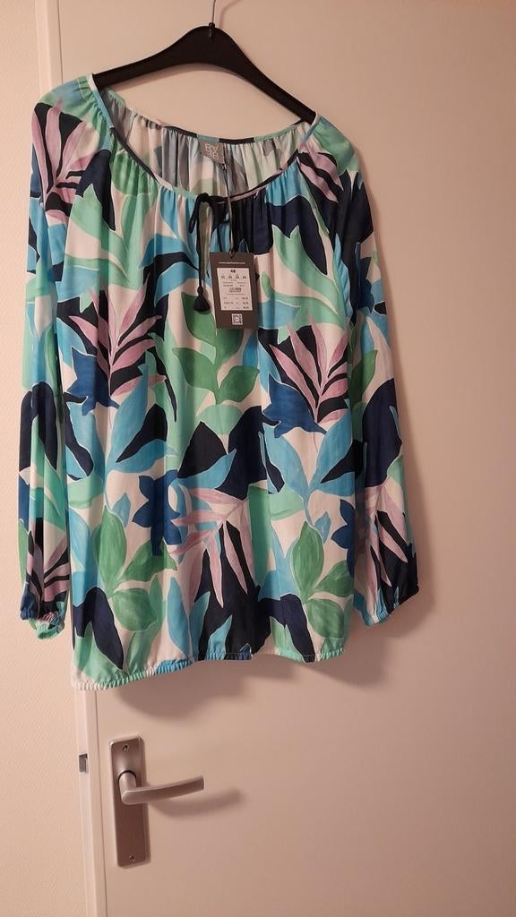 Nieuw  rabe. Tuniek  48, Ophalen of Verzenden, Nieuw, Blauw, Blouse of Tuniek