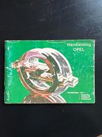 Handleiding Opel Kadett Ascona Manta Rekord - Vintage, Ophalen of Verzenden