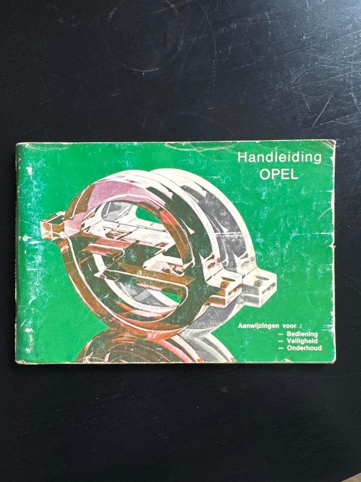Handleiding Opel Kadett Ascona Manta Rekord - Vintage, Auto diversen, Handleidingen en Instructieboekjes, Ophalen of Verzenden