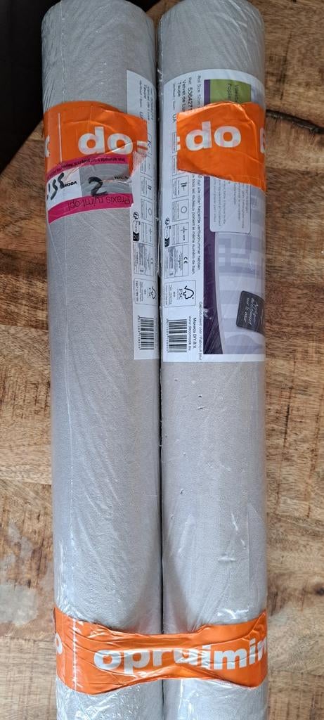 Vliesbehang - Taupe - Velvet de Luxe, Ophalen of Verzenden, 10 tot 25 m², Bruin, Velvet de Luxe