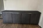 Zware donkerbruin/grijze kast - Zo goed als nieuw, Huis en Inrichting, Ophalen, Nieuw