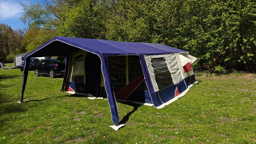 Vouwwagen Jamet Arizona, Caravans en Kamperen, Ophalen, Beige, Aanwezig, Meer dan 6