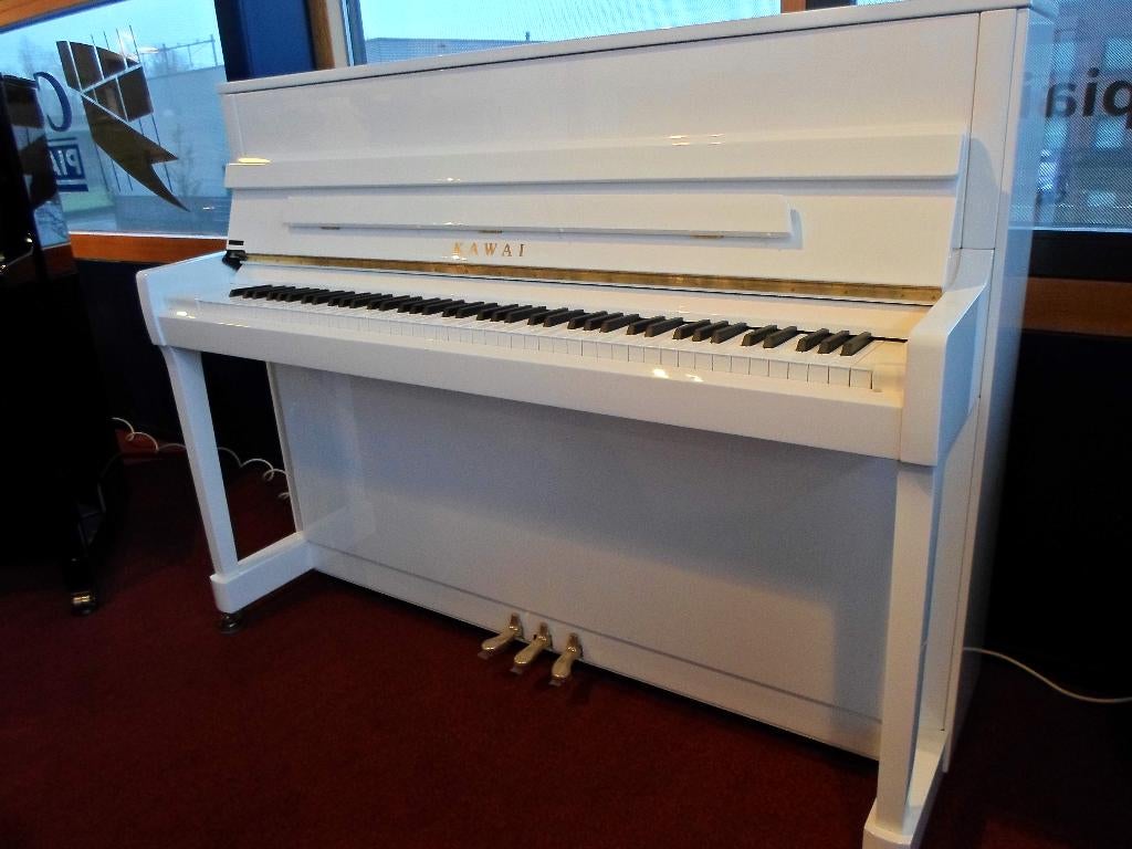 Kawai K200 - wit hoogglans - NIEUW!, Muziek en Instrumenten, Verzenden, Wit, Nieuw, Piano