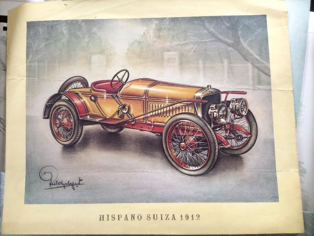 Postertjes en platen auto' s vintage, Ophalen of Verzenden, Zo goed als nieuw, A1 t/m A3, Film en Tv