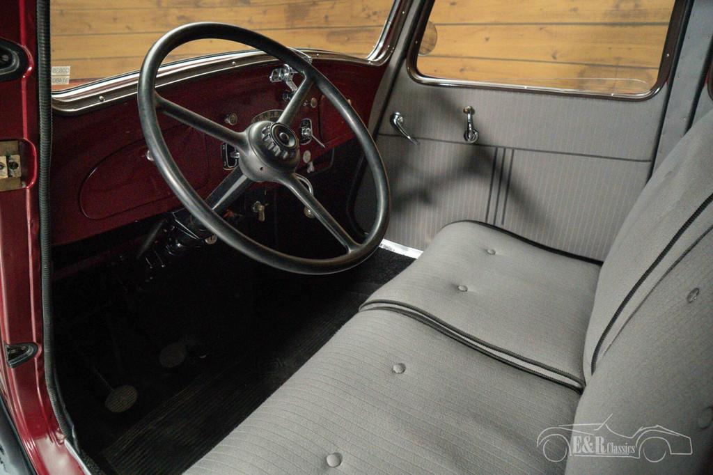 Citroën Traction Avant 7C | Uitvoerig gerestaureerd | 1935, Auto's, Voorwielaandrijving, Stof, Citroën, 4 stoelen