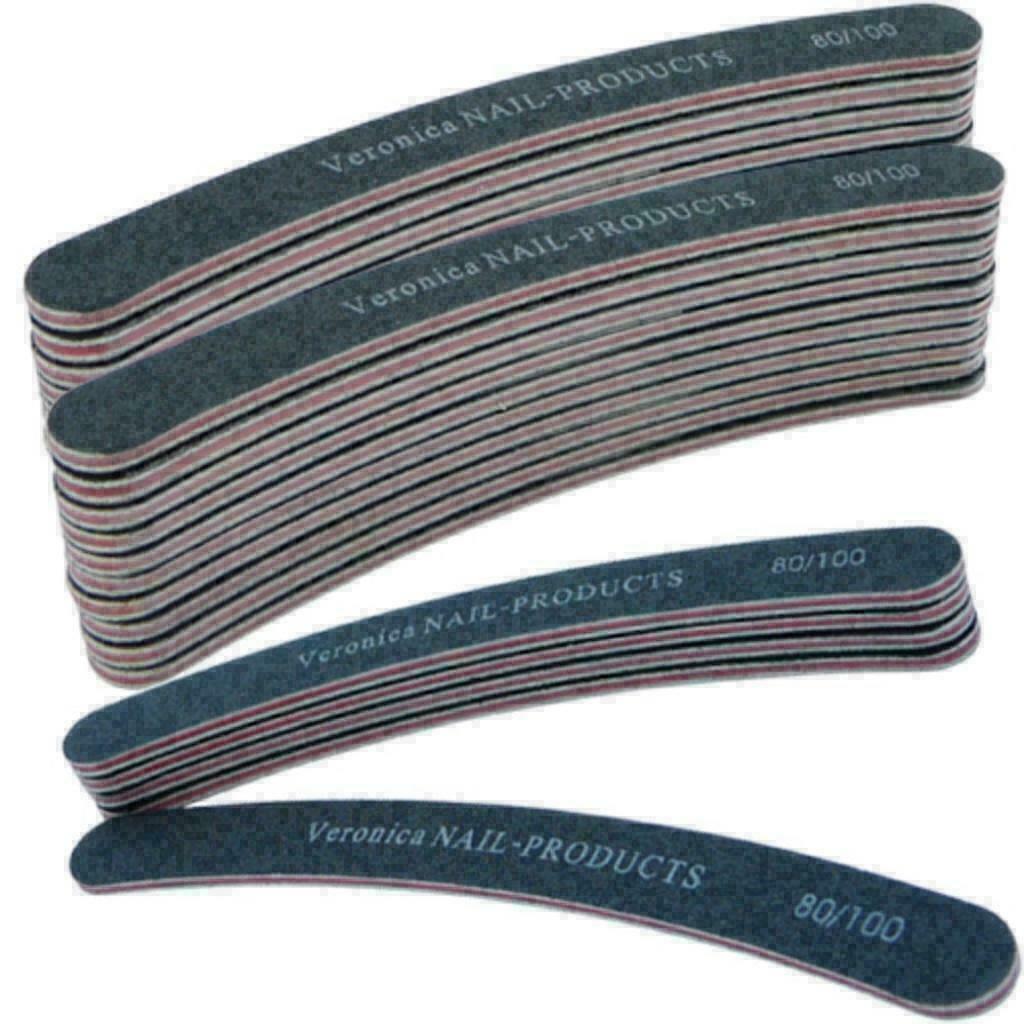 25x boemerang,boomerang vijl #100/180, zwart, Ophalen of Verzenden