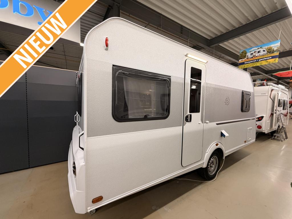 Knaus Sport 450 FU, Caravans en Kamperen, Caravans, Rondzit, Bedrijf, 5 tot 6 meter, Knaus