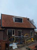 Tule de noir Dakpannen, Doe-het-zelf en Verbouw, Ophalen, Gebruikt, Steen of Klei, 15 m² of meer