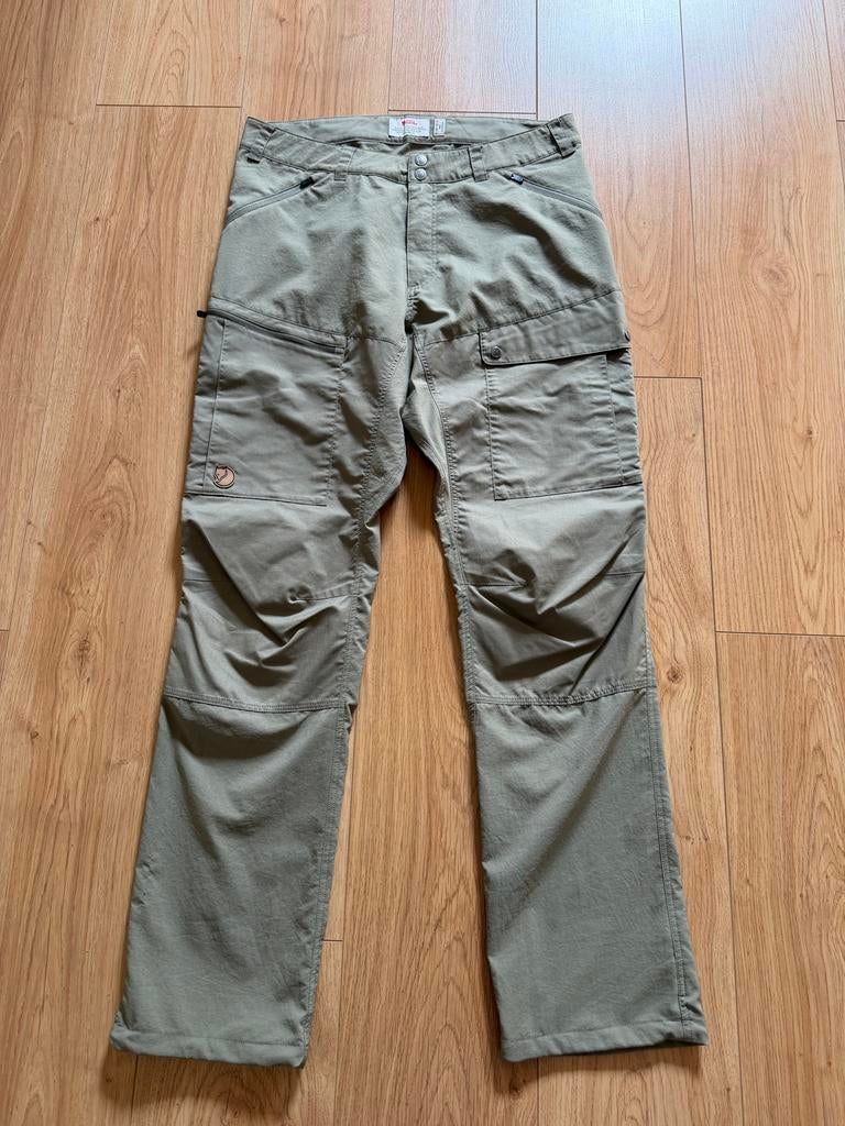 Te koop: Fjallraven Abisko Midsummer broek heren maat 48, Ophalen of Verzenden, Zo goed als nieuw, Maat 48/50 (M), Beige