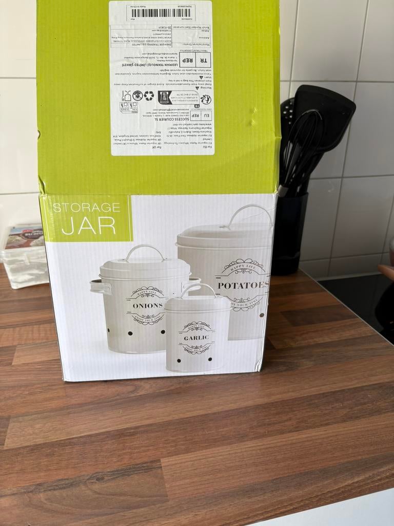 Bewaarblikken, Huis en Inrichting, Ophalen, Zo goed als nieuw