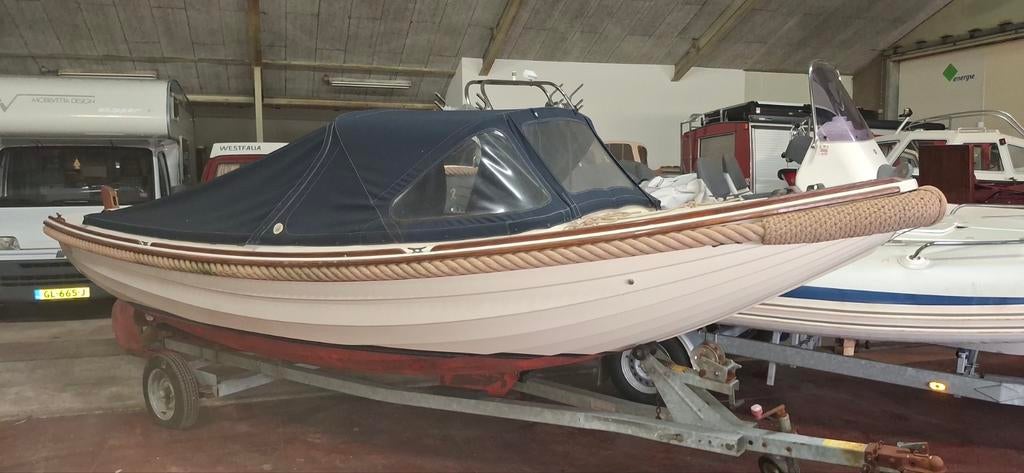 Arie Wiegmans 20 sloep vlet 2 cylinder diesel  als nieuw, Ophalen, 10 tot 30 pk, Binnenboordmotor, 6 meter of meer