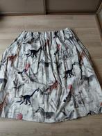 Kindergordijnen off-white met dierenprint, Ophalen of Verzenden