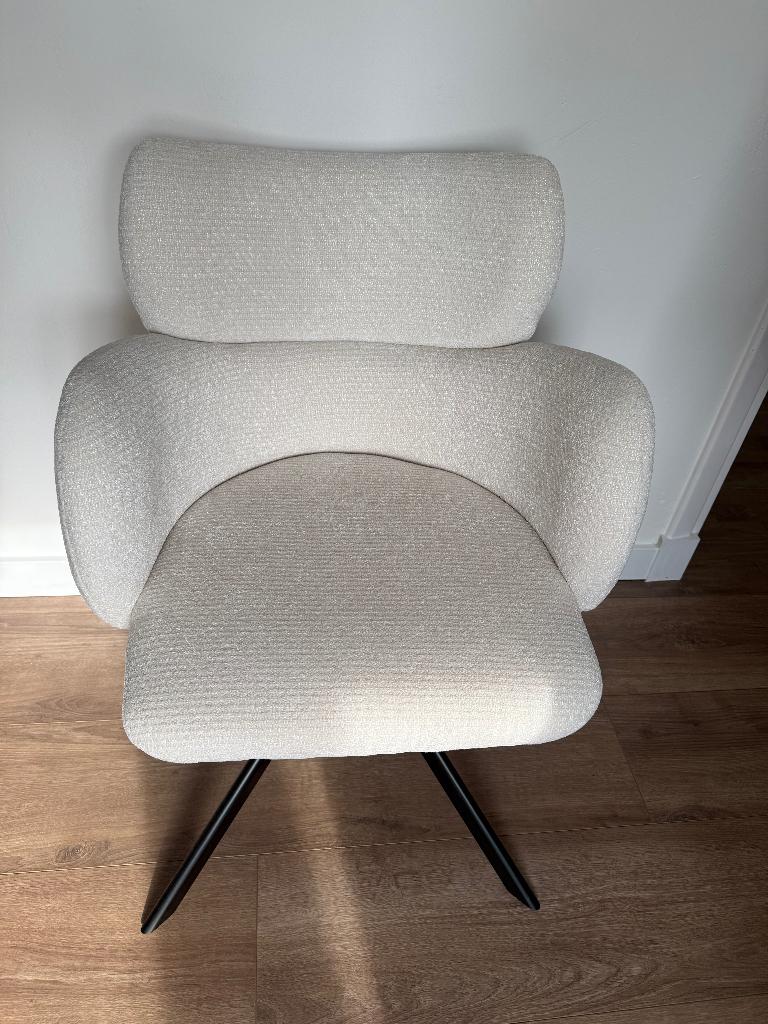 Coco eetkamerstoel van Leenbakker, Huis en Inrichting, Stoelen, Overige kleuren, Nieuw, Stof, Eén