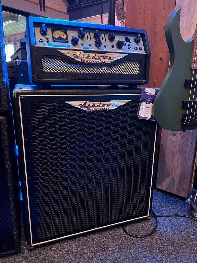Ashdown Klystron 500 Amp + 1x15” cabinet, Ophalen, Gebruikt, Basgitaar, 100 watt of meer