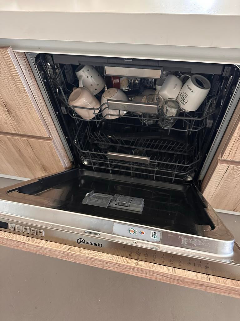 Bauknecht Inbouw Vaatwasser met Besteklade, Ophalen, Gebruikt, Minder dan 85 cm, 60 cm of meer
