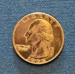 Amerikaanse Quarter Dollar 1966 - Washington, Ophalen of Verzenden, Noord-Amerika, Losse munt
