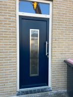 Kunststof voordeur met kozijn, prima staat, Kunststof, Gebruikt, 215 cm of meer, Buitendeur