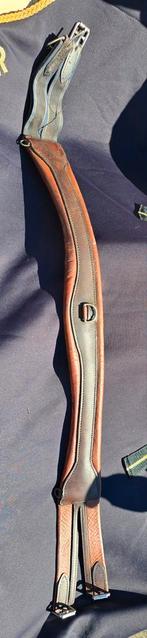 Bruin lederen Stubben singel., Dieren en Toebehoren, Ophalen, Gebruikt, Springen