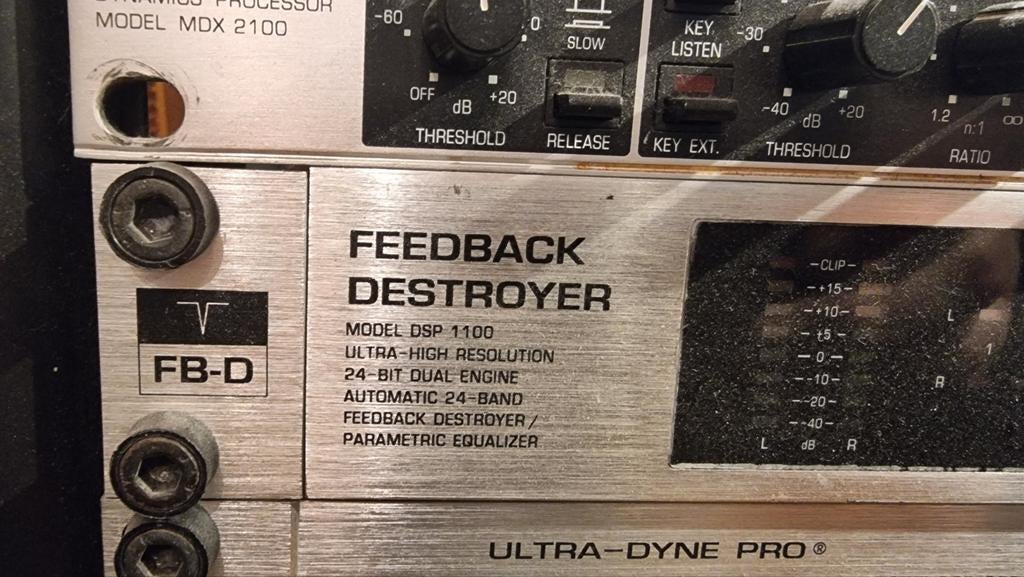 Behringer Feedback destroyer 1100, Muziek en Instrumenten, Effecten, Ophalen