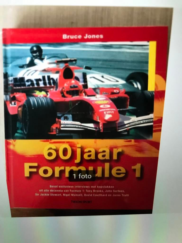60 jaar Formule 1 - Bruce Jones, Ophalen of Verzenden, Nieuw